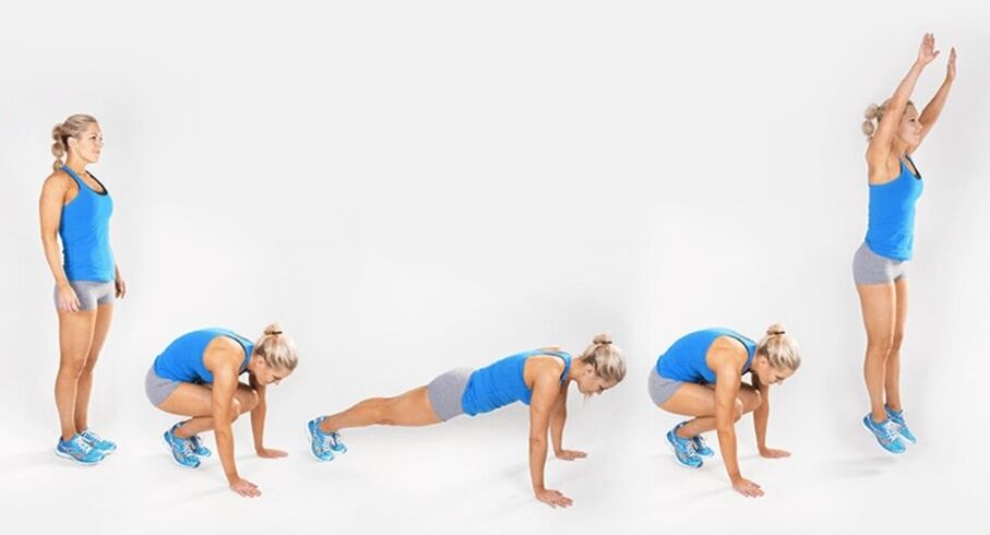 Exercicio de burpie
