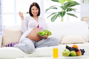 A dieta está contraindicada nas mulleres embarazadas